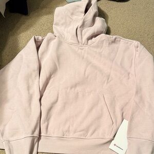 Lululemon Steady State Light Pink Pullover Hoodie